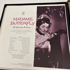 Puccini Madame Butterfly Complete Boxed 3 Vinyl Set LP Capitol Records