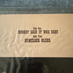 The Four Horsemen Nobody Said It Was Easy Shaped Vinyl 1991 DEFP12 Rick Rubin