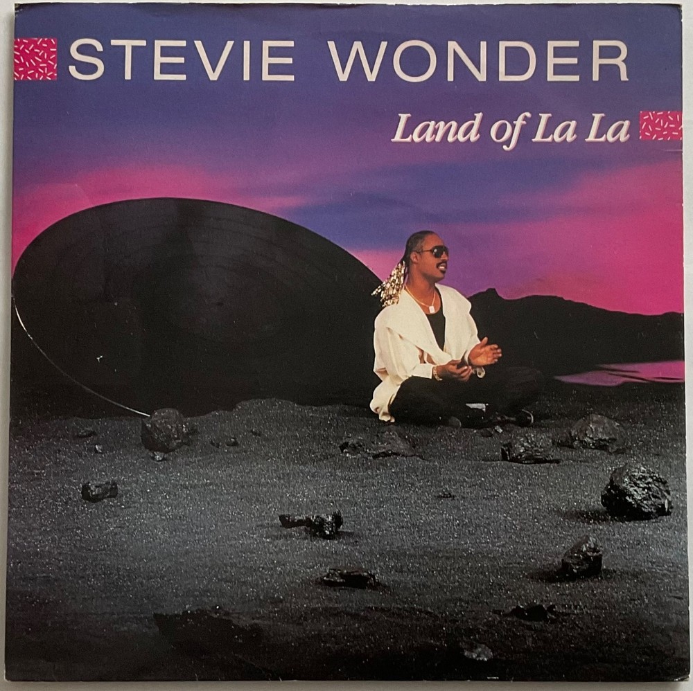 Stevie Wonder – Land Of La La – 7” Vinyl Single VG
