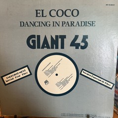 EL COCO DANCING IN PARADISE Disco 12” LOVE IN YOUR LIFE 12″ 1977 Rinder & Lewis