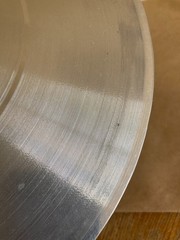 Rare 10″ ALUMINUM DISC Transcription?? SOLO VIOLIN? Bach Partitas Giga Sarabande