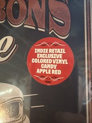 Billy F. Gibbons Hardware Candy Apple Red Vinyl Album, 2021 ZZ Top NEW