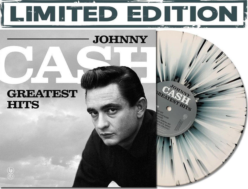 Johnny Cash – Greatest Hits LP 12″ Colored Vinyl Record – Limited Edition