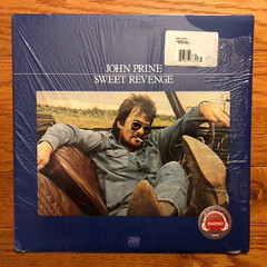 John Prine – Sweet Revenge LP 2018 Rhino Start Your Ear Off Right In Shrink VG+