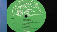 Lucky Peterson: Lucky Strikes vinyl LP~1989 Alligator Records AL-4770, vinyl NM