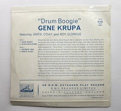 Gene Krupa Featuring Anita O’Day & Roy Eldridge – Drum Boogie 7inch Vinyl Record