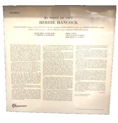 HERBIE HANCOCK My Point of View *SEALED* Clear Vinyl LP Numbered w/ Hype