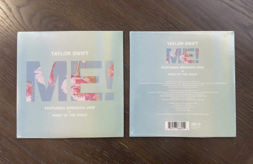 Limited edition TAYLOR SWIFT 7 Inch ME! LP Vinyl Record #3 – Brand New SEALED