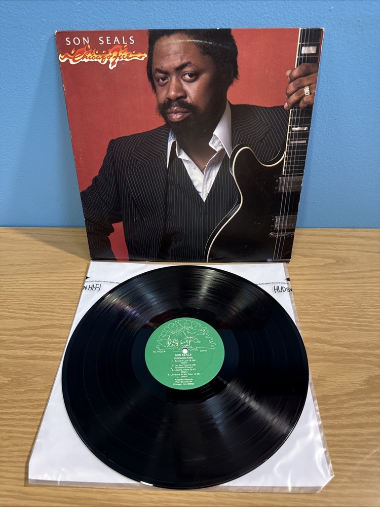 Son Seals – Chicago Fire LP 1980 Alligator Records – AL 4720