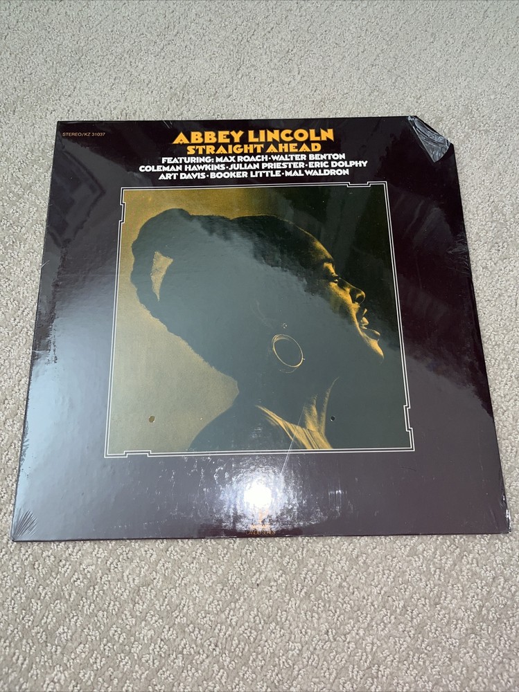 Abbey Lincoln Straight Ahead NEW Sealed Vinyl LP Album Barnaby Candid Cut Corner