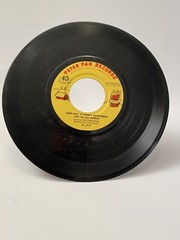 FROSTY THE SNOWMAN Peter Pan Records 1958 45 Rpm Joy To The World God Rest Ye