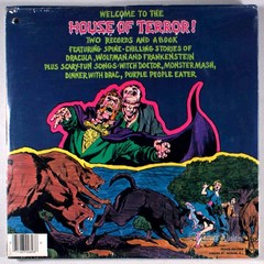 House of Terror! (1982) [SEALED] 2-LP Vinyl + BOOK • Halloween, Dracula, Wolfman