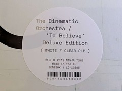 The Cinematic Orchestra – To Believe 2LP Deluxe Edition 1 Clear + 1 White Vinyl