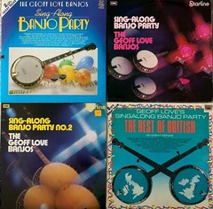 LOT OF 4 GEOFF LOVE  12″ VINYL ALBUMS   VG/VG SEE SCAN
