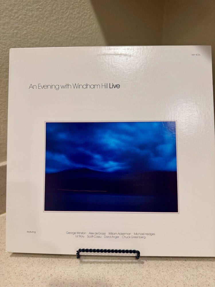An Evening with Windham Hill Live – Windham Hill Records WH-1026 George Winston