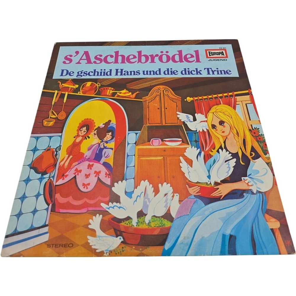 Cinderella The Clever Hans and The Plump Trine Europa Vinyl LP