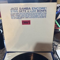 Stan Getz / Luiz Bonfá – Jazz Samba Encore! – US 1963 – Verve V-8523