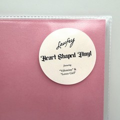 Laufey Valentine AND Lover Girl Strawberry Matcha Heart Shaped Vinyl IN HAND!