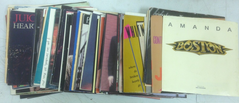 Lot of 100 Empty Picture Sleeve Only Lot 45 rpm 7″ No Records Craft Decoration