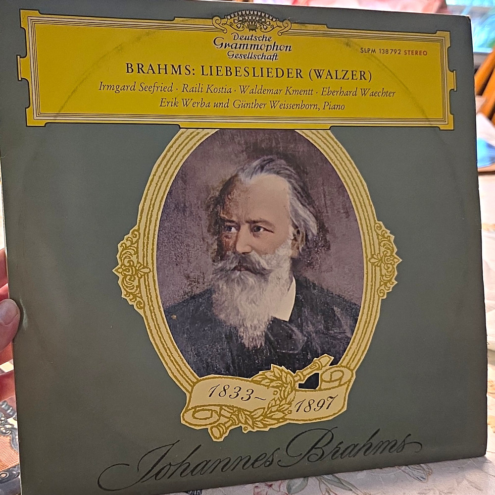 Deutsche Grammophon Brahms Liebeslieder (Walzer) Stereo Vinyl LP SLPM 138792
