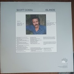 SCOTT COSSU – ISLANDS – 1984 WINDHAM HILL RECORDS VINYL ALBUM – (VG/VG+)