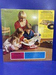 Cinderella Book And Vinyl Record. Peter Pan Records BR 500. ©️1971. NEW/SEALED