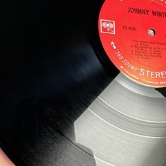 Johnny Winter Self Titled Columbia 2 Eye’s CS 9826 Stereo 360 Sound VG ++ 1969