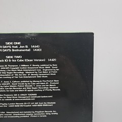WC w/ JON B Better Days VINYL PROMO SINGLE INSTRUMENTAL & Cheddar Ice Cube
