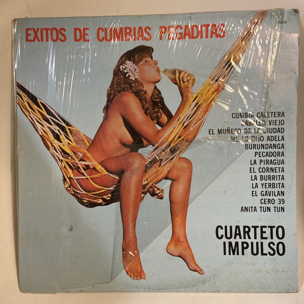 CUMBIA EL CUARTETO IMPULSO Exitos De Cumbias Pegaditas LP 1984