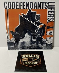 Codefendants • Lifers • Orange & Black Splatter LP Vinyl NEW Sealed Punk/Hip Hop
