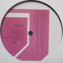 MSM I’m The Only One 2001 US 12″ Single ORIG 2000s Epic EAS 54827 VG/VG