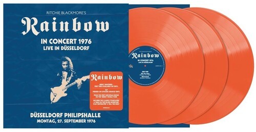 Ritchie Blackmore’s Rainbow – Live In Dusseldorf 1976 (ORANGE VINYL 3LP) – ROCK