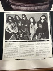 Death Angel – Frolic In The Park Stunning First Pressing D1- 73332 Vinyl Record