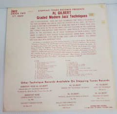 Al Gilbert Graded Modern Jazz Techniques