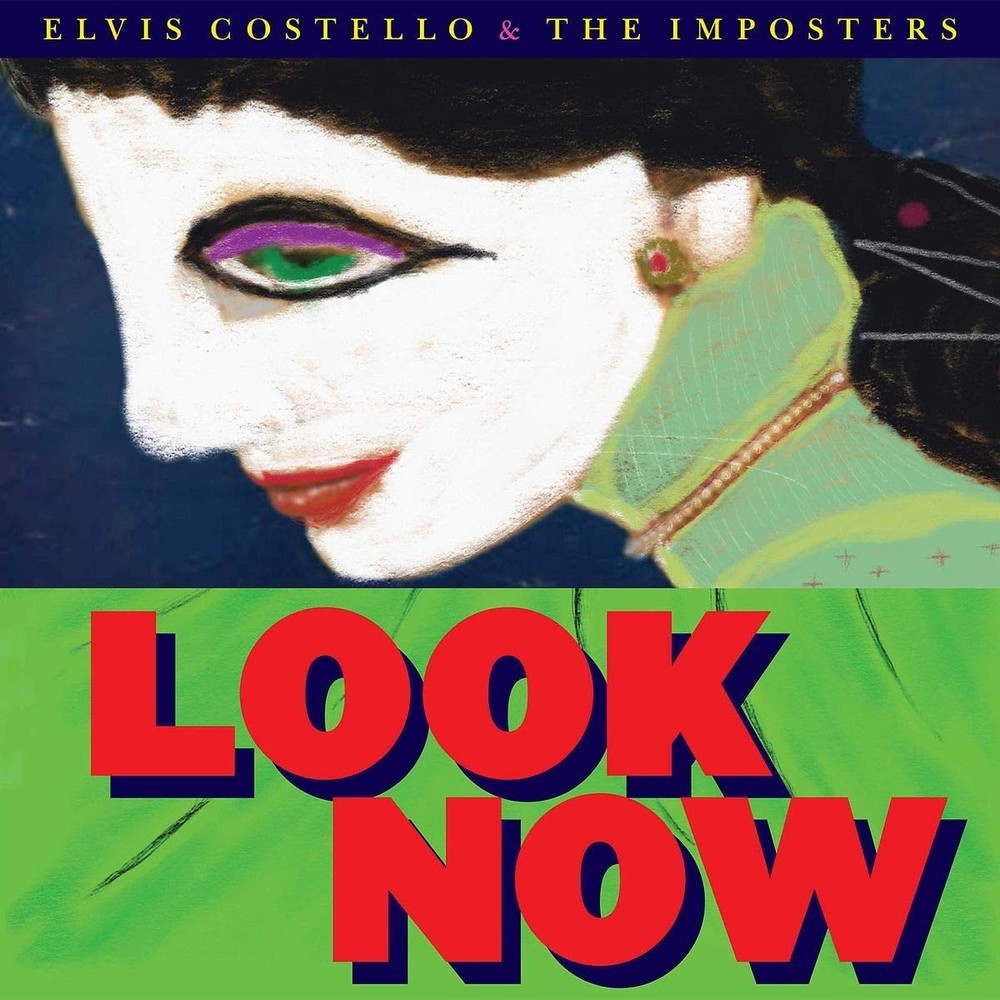 Look NOW by Costello, Elvis & Imposters (Record, 2019) 7 inch