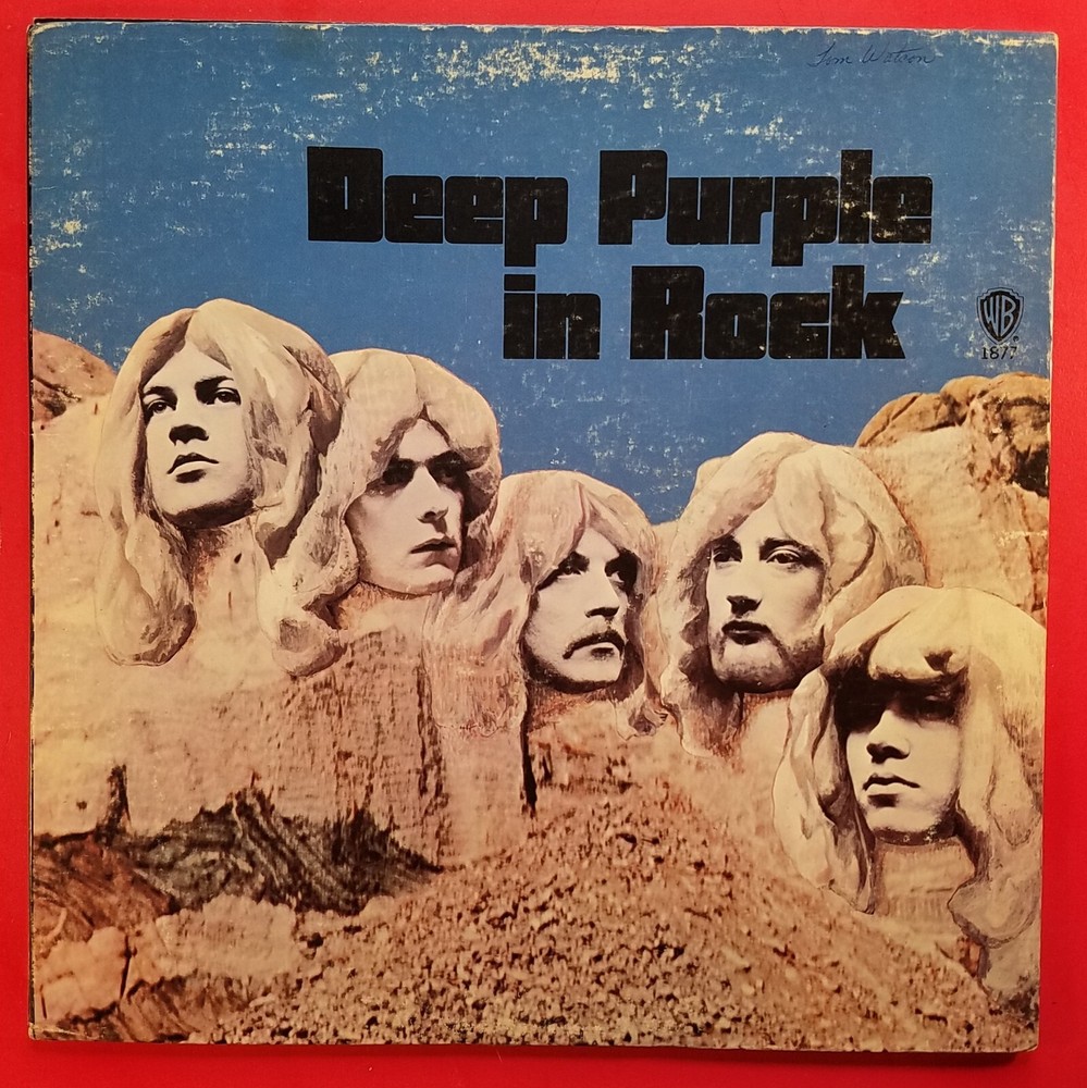 Deep Purple (LP) – “In Rock” (1970) – Warner Brothers (WS 1877) – (See Notes))