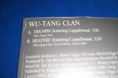 Wu-Tang Clan TRIUMPH Silver Vinyl 7” Single SEALED/Forever/Cappadonna/The RZA