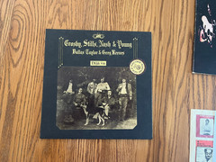 LOT OF 2 CROSBY STILLS NASH & YOUNG LP’S – DEJA VU – 4 WAY STREET