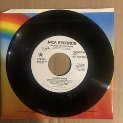 Loose Ends, 45 rpm, Promo, VG+, Nights Of Pleasure, MCA-53170