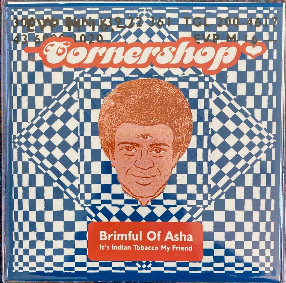 CORNERSHOP:Brimful of Asha 1997 Promo 7″ – red transparent
