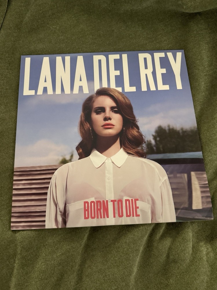 Lana Del Rey Born to Die Interscope 12″ LP Red Colored Vinyl Record
