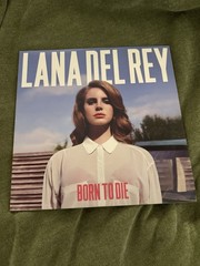 Lana Del Rey Born to Die Interscope 12″ LP Red Colored Vinyl Record
