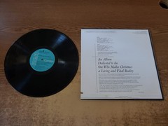HAND SIGNED 1960s VG++ JAMES BLACKWOOD -O Come, All Ye Faithful LP33