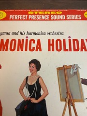 RICHARD HAYMAN – HARMONICA HOLIDAY 12″ Vinyl LP 33 Easy Listening Album EUC