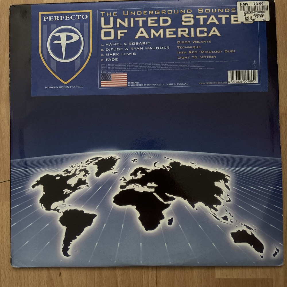 Various – The Underground Sounds Of United States Of America (2×12″)