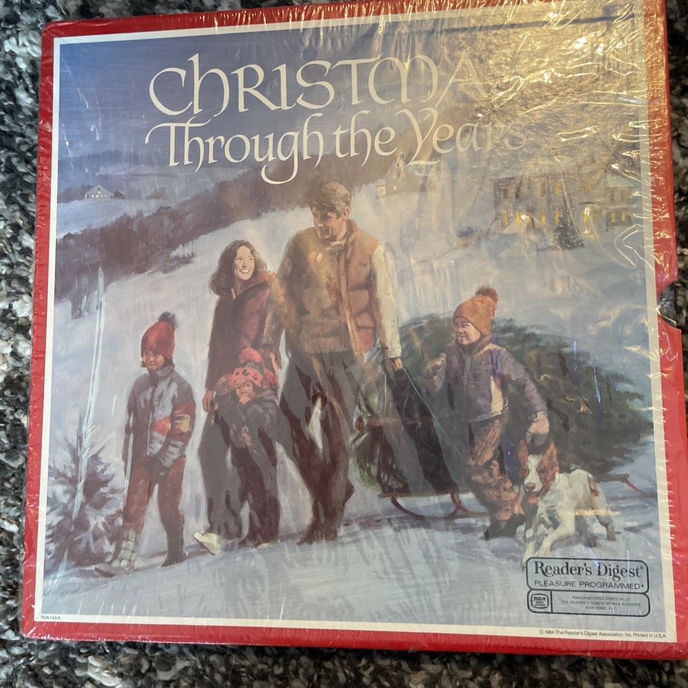 Christmas Through the Years 5LP Box Set 1984 Readers Digest RDA143