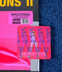 MADONNA SEALED (READ) CONFESSIONS II SPOTIF 12” CLEAR VINYL + PROMO COASTER