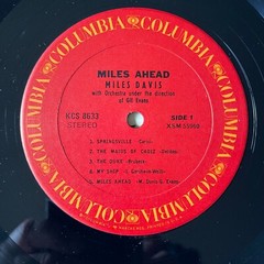 MILES DAVIS – MILES AHEAD – COLUMBIA LATE NITE BARGAIN!