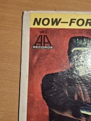 1963 Sounds of Famous Monsters Speak LP A.A. Records AR-3 VG