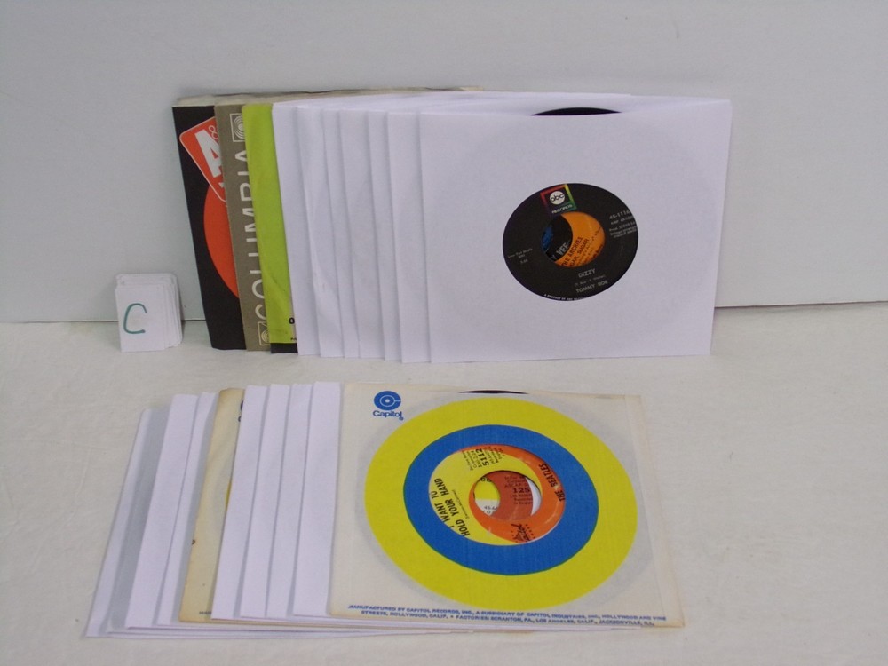 1960’s Rock Lot Of 20 – 45 RPM Records